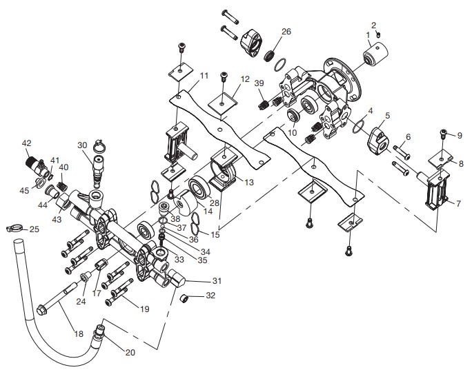 XR2500 PUMP PARTS & UPGRADE PUMP